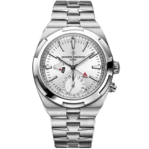 Vacheron Constantin Dual Time Stainless Steel Silver Dial