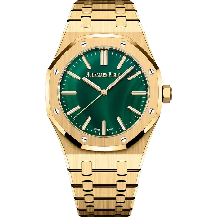 Audemars Piguet Royal Oak Yellow Gold 41mm Malachite