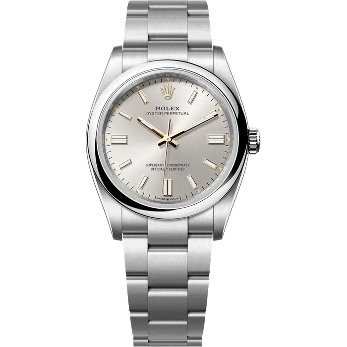 Rolex Oyster Perpetual 36 with Silver Dial
